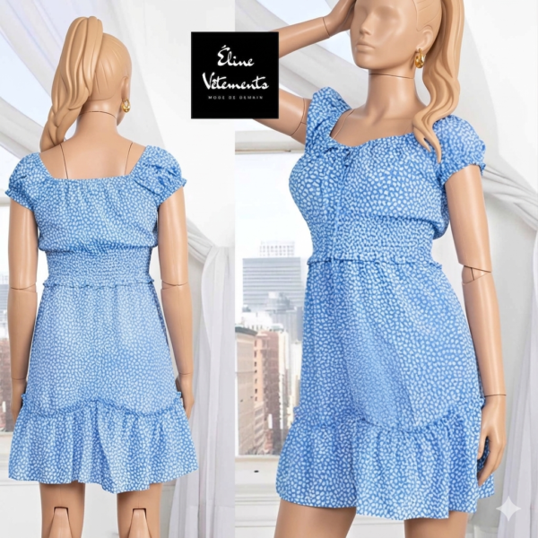 2026/01/1000330425.png Robe Courte Fleurie - Éline Vêtements