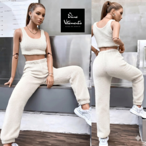Ensemble Loungewear Cocooning - Écru