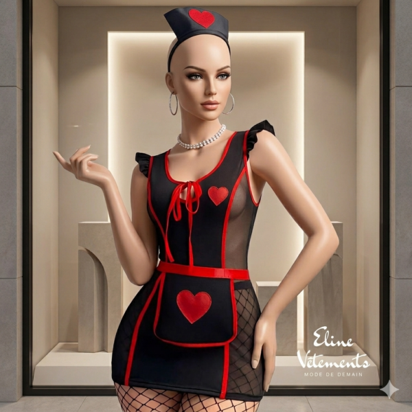 Nuisette "Love Nurse" – Élégance & Seduction