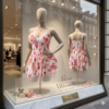 Nuisette Fleurie Style Corset – Éclat Printanier