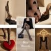 Collants Résille "Amour de Maille"