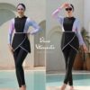 Burkini noir Salopette & Bonnet / بوركيني أسود سالوبيت + بونيه