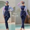 Burkini bleu Salopette & Bonnet / بوركيني أزرق سالوبيت + بونيه