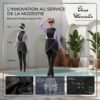 Burkini noir Salopette & Bonnet / بوركيني أسود سالوبيت + بونيه
